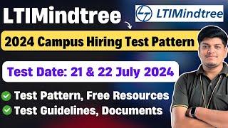 LTIMindtree Exam Pattern 2024 | Test Date: 21-22 July | Campus Hiring | Guidelines, Documents