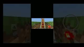 Minecraft pe train ride#THE GURPREET GAMING.