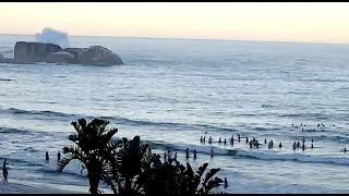 Before sunrise crowds on Cape Town beach? They are growing in numbers. Is this a new movement?