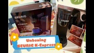 Unboxing KEURIG K-Express Coffee Maker | WinterpegAngel
