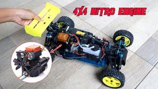 Assembling & Running HSP NITRO ENGINE Off-road RC Vehicle for TOYAN FS-S100A.