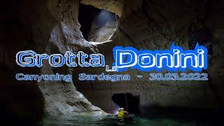 Grotta Luigi Donini - Canyoning Sardinia/Sardegna 2022