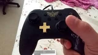 Legend of Zelda BOTW wired controller for Switch