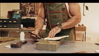 Making a Kangaroo Leather Luxury Wallet