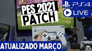 Live PS4. PES 2021 PATCH 2024 ABRIL #ps4