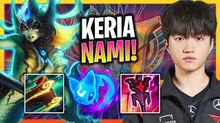 KERIA IS A GOD WITH NAMI! | T1 Keria Plays Nami Support vs Pyke!  Season 2024