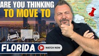 Why You Should Not Move To Florida?|Are You Thinking of Moving To Florida In 2024? |WATCH THIS FIRST