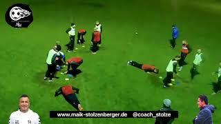 Fussballtraining: Teambuilding - Spaßige Reaktionsübung mit verschiedenen Varianten