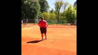 Sasha tennis - Milan playing tennis again after a 7-year break