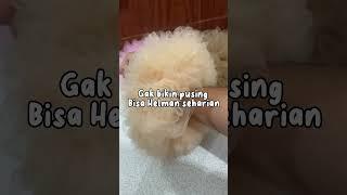 SCRUNCHIE TILLE ANTI PUSING #scrunchietutorial #scrunchietille #aksesorisrambut #aksesorishijab