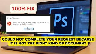 Cara Mengatasi Could Not Complete Your Request because it is not the right kind of document