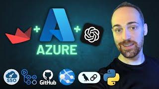 Deploy Python LLM Apps on Azure Web App (GPT-4o Azure OpenAI and SSO auth)