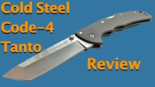 Cold Steel Code 4 Tanto Review