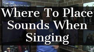 ASK VSA -  Where To Place Sounds When Singing