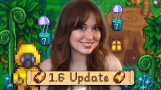 The Stardew Valley 1.6 Update: Year 1