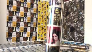 STAR WARS GIFT WRAPPING PAPER - BY HALLMARK UK - EXCELLENT PRODUCTS