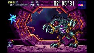 Metroid Fusion - Final Boss: SA-X / Omega Metroid (No Damage)