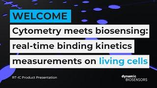 Cytometry meets biosensing: Real-time binding kinetics measurements on living cells!