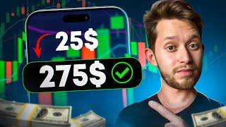 DE $25 A $274 EN QUOTEX TRADING | QUOTEX TRADING