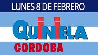 Resultados de la Quiniela de Córdoba del Lunes 8 de Febrero del 2021