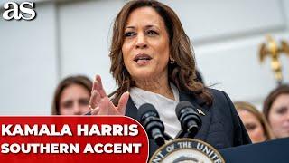 KAMALA HARRIS sparks debate with new SOUTHERN ACCENT at Atlanta rally