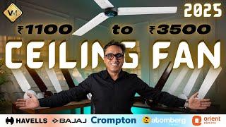 Best Ceiling Fan 2025 | Best Ceiling Fan Under 1500 | Best BLDC Fan in India 2025