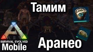 Приручаем Аранео в Ark survival evolved mobile | Как приручить Аранео в Ark