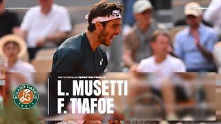 Highlights Musetti vs Tiafoe Quarter-final | Roland-Garros 2025
