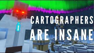 Trading with 1000 Cartographers Helped me Solve the Mystery of The Ice City in RLCraft!