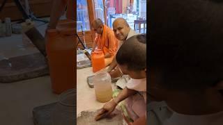 Chandan Yatra Rubbing Chandan For the Lordship ISKCON Punjabi Bagh