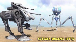 ULTIMATE STAR WARS MOD: Clone Troopers vs CIS Battle Droids | Men of War: Assault Squad 2