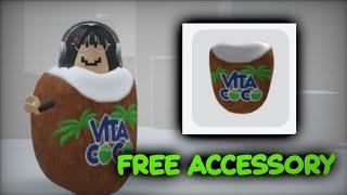 *FREE* ACCESSORY! How to get Vita Coco Suit | ROBLOX