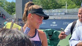 16 year old Sara Bejlek Wins at 2022 US Open