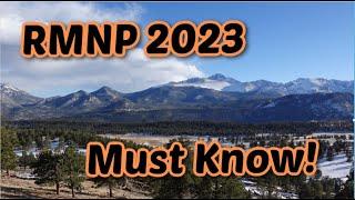 2023 RMNP Entry NEW MUST KNOW Info | Rocky Mountain National Park Colorado Passes & Tickets