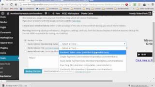 1-Click WordPress Membership Site Clones Using Wishlist Member and Backup Creator