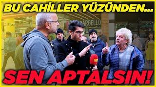 SEN APTALSIN! İTALYAN ADAM TÜRK GAZİSİNİ ÇİLEDEN ÇIKARDI! | Sokak Röportajları