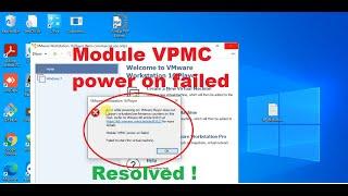 Module VPMC power on failed / Module HV power on failed | VMware Issue Resolved