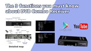 The 3 functions you must know about DVB Combo Receiver