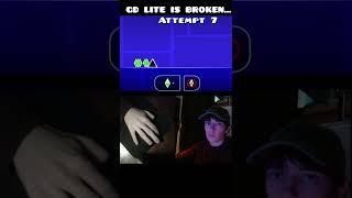 Geometry Dash Lite is Broken #shorts