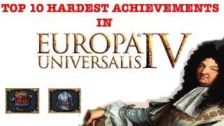 Top 10 Hardest Achievements In Europa Universalis 4