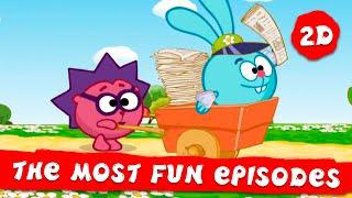 KikoRiki 2D | Most Fun episodes | Cartoon for Kids