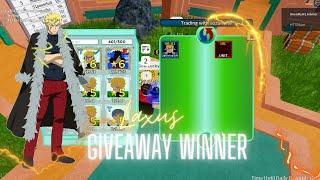 Winner of Laxus/Lightning Bolt Giveaway! | ASTD