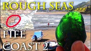 Mermaids Tears a Lost Village & Kirkcaldys Treasures - Beachcombing, Mudlarking Fife Coast Guide #2