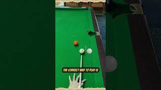 BILLIARDS SHOT #billiards #billiardtutorial #8ballpool #8ballbilliards #snooker #pool