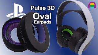 misodiko Upgraded Oval Earpads Replacement for Sony PlayStation Pulse 3D Wireless Headset