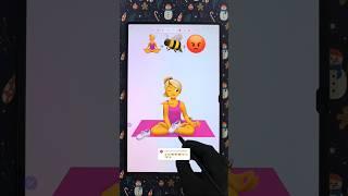 Yoga time ‍️ emoji mixing #digitalart #emojichallenge #funny #shorts