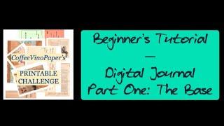 FREEBIE! Beginner’s Tutorial: “Flip-Flop” Junk Journal Part 1 of 5 (The Journal Base)