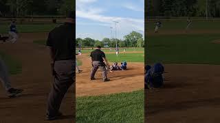 Collision at the plate. @AllStarSportsVids #catcher #baseball #mlb @thedugoutbaseballandsoftba9355