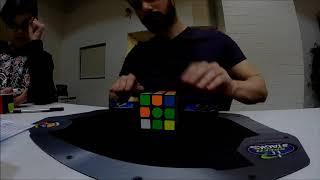 3x3x3 OH 10.85 single [BarbeCubing 2018]