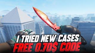 I TRIED NEW CASES ON HELLCASE  - FREE 0.70$ PROMO CODE - HOW TO GET FREE SKINS 2024